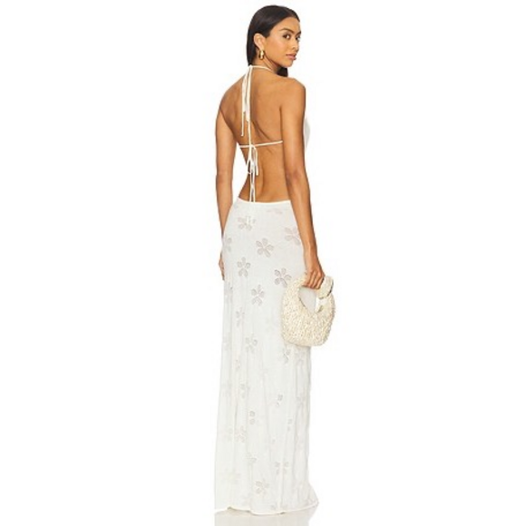 ASTA RESORT Klara Dress in Salt in White - Picture 4 of 5